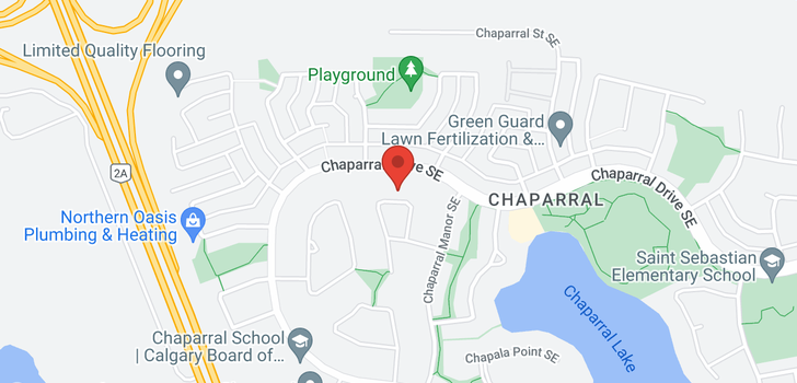 map of 74 CHAPARRAL CL SE